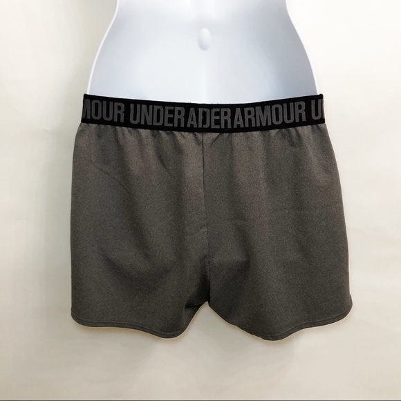 🦃Under Armour Play Up 2.0 Shorts Black and Gray - Picture 5 of 8